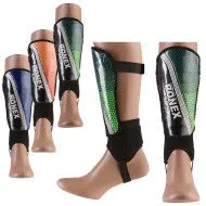Щитки футбольні із захистом кісточки Ronex (22 см)