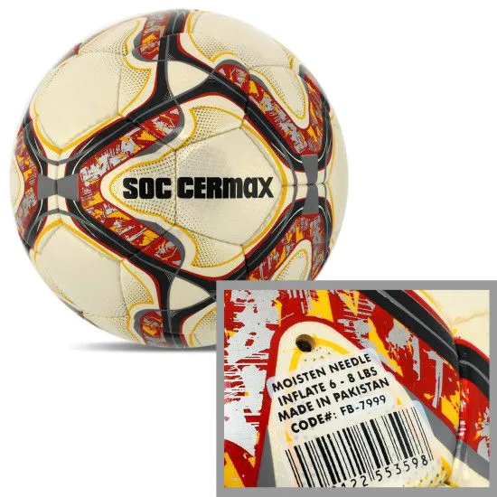 Футбольний м'яч SOCCERMAX SNAKE №5