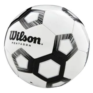 М'яч футбольний Wilson Pentagon white / black size 5