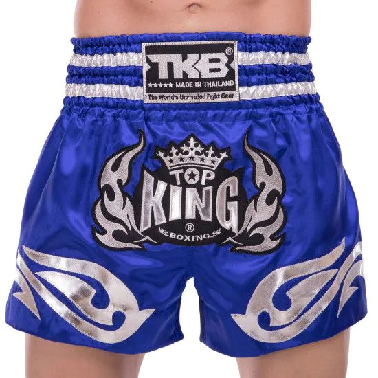 Шорти для кікбоксингу та тайського боксу TOP KING сині