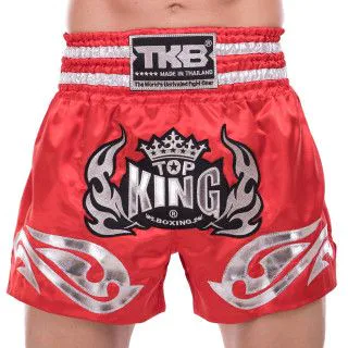 Шорти для кікбоксингу та тайського боксу TOP KING червоний
