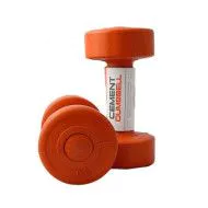 Гантелі для фітнесу 1 кг LiveUp CEMENT DUMBELL (пара)