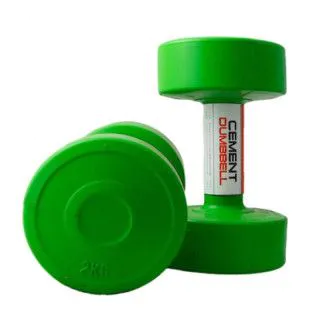 Гантелі для фітнесу 2 кг LiveUp CEMENT DUMBELL (пара)