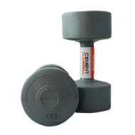 Гантелі для фітнесу 4 кг LiveUp CEMENT DUMBELL (пара)