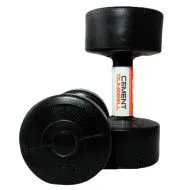 Гантелі для фітнесу 5 кг LiveUp CEMENT DUMBELL (пара)