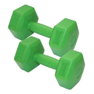 Гантелі композитні 2 кг PowerPlay 4124 Hercules (пара)