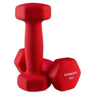 Гантелі для фітнесу 1 кг IronMaster (пара)