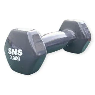 Гантель для фітнесу 2 кг SNS сіра (штука)