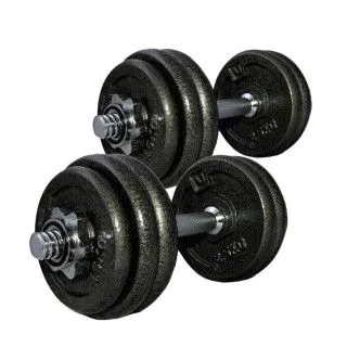 Набір гантелей LiveUp DUMBBELL SET 15 кг х 2 шт. 