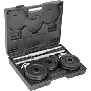 Набір гантелей в кейсі LiveUp DUMBBELL SET 7,5 кг х 2 шт. 