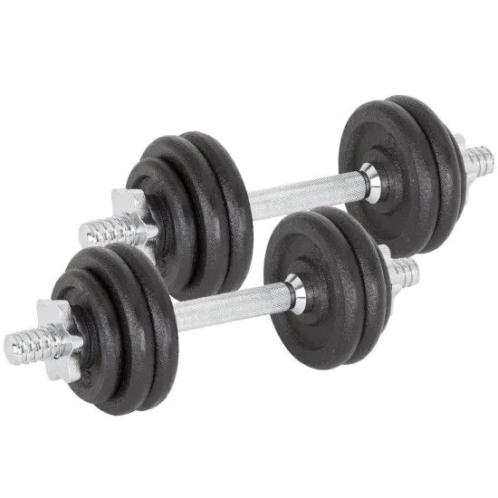 Набор гантелей в кейсе LiveUp DUMBBELL SET 7,5 кг х 2 шт. 