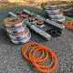 Гантелі розбірні хромовані 10 кг х 2 шт. orange