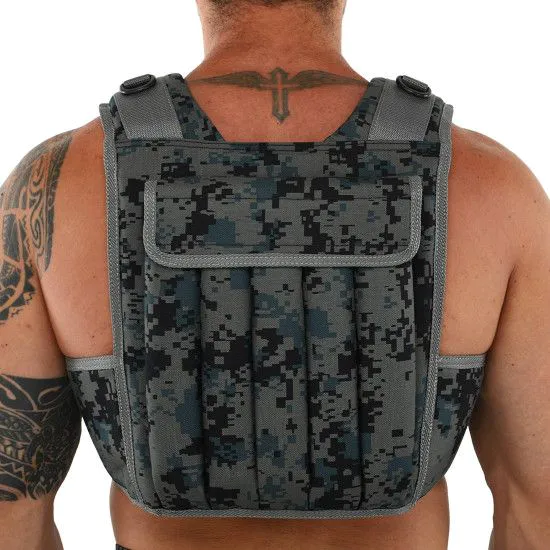 Жилет обтяжувач з регулюванням ваги Zelart WEIGTH VEST 15 кг