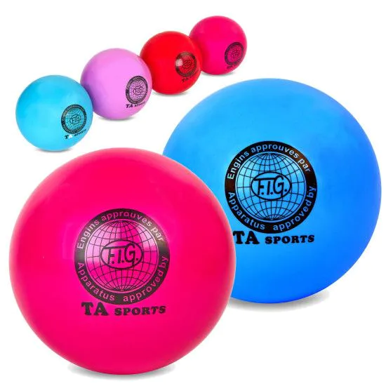 Мяч для художественной гимнастики TA Sport d-20см 400гр