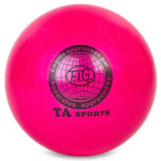 М'яч для художньої гімнастики TA Sport d-20см 400гр