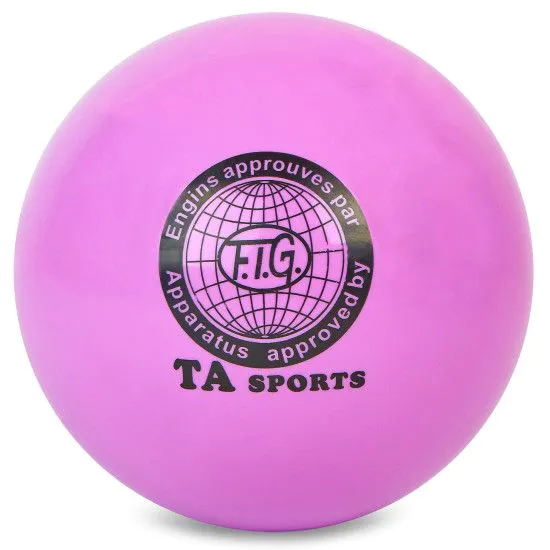 Мяч для художественной гимнастики TA Sport d-20см 400гр