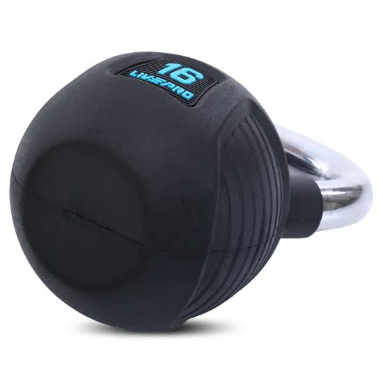 Гиря 16 кг с резиновым покрытием LiveUp LP8043-16