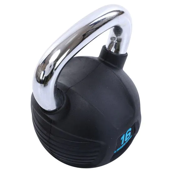 Гиря 16 кг с резиновым покрытием LiveUp LP8043-16