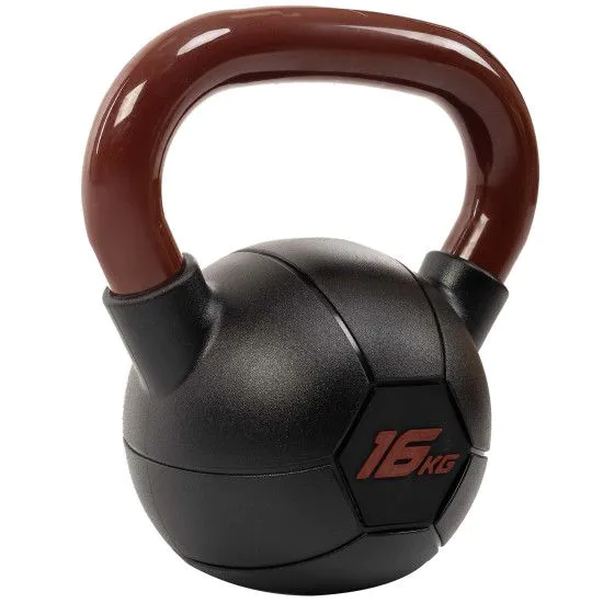 Гиря 16 кг с резиновым покрытием LiveUp Urethane LS2050