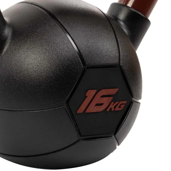Гиря 16 кг с резиновым покрытием LiveUp Urethane LS2050