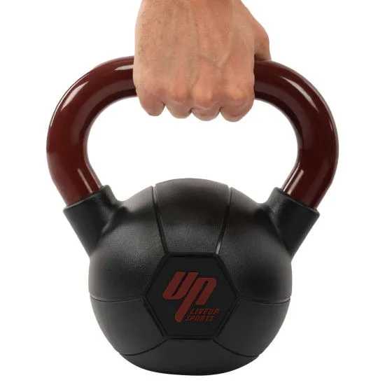 Гиря 16 кг с резиновым покрытием LiveUp Urethane LS2050