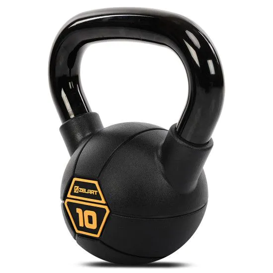 Гиря 10 кг с PVC покрытием стальная Mdbuddy TA-5428