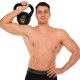 Гиря 16 кг с PVC покрытием стальная Mdbuddy TA-5428