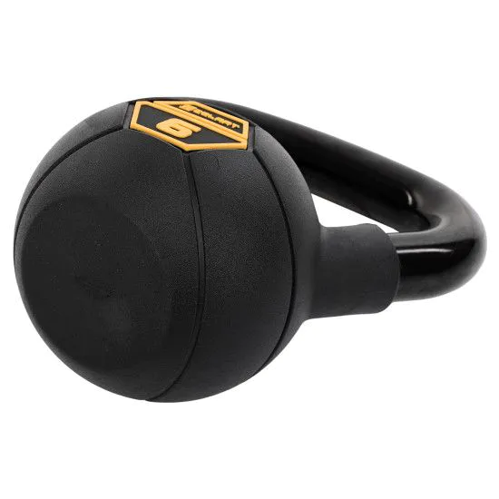 Гиря 6 кг з PVC покриттям сталева Mdbuddy TA-5428