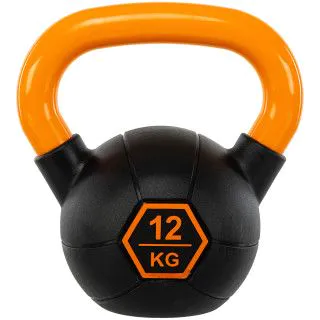 Гиря 12 кг з гумовим покриттям LivePro Urethane competition kettlebell