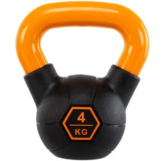Гиря 4 кг з гумовим покриттям LivePro Urethane competition kettlebell