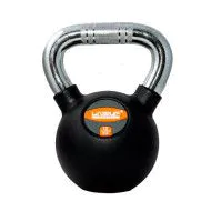 Гиря 10 кг LiveUp RUBBER KETTEL DUMBELL
