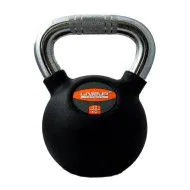 Гиря 12 кг LiveUp RUBBER KETTEL DUMBELL
