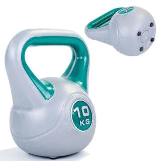 Гиря пластикова 10 кг PLASTIC KETTEL BELL