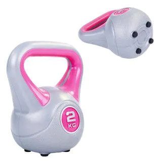Гиря пластикова 2 кг PLASTIC KETTEL BELL
