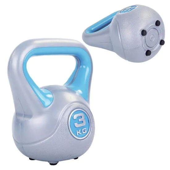 Гиря пластикова 3 кг PLASTIC KETTEL BELL