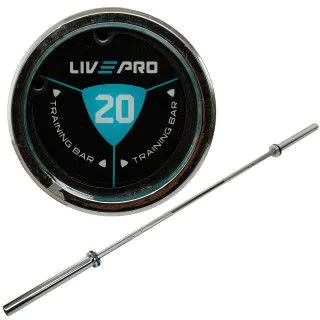 Гриф для штанги олімпійський LiveUp LP8052 (max - 317 кг)