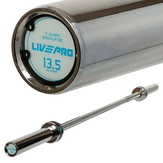 Гриф для штанги олімпійський LiveUp LP8082 (150 см)