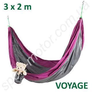 Гамак GreenCamp VOYAGE парашутний шовк 3х2м