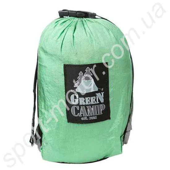 Гамак GreenCamp CANYON парашутний шовк (3,1 х 2,2 м)