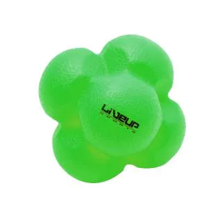 М'яч для тренування реакції LiveUp REACTION BALL салатовий