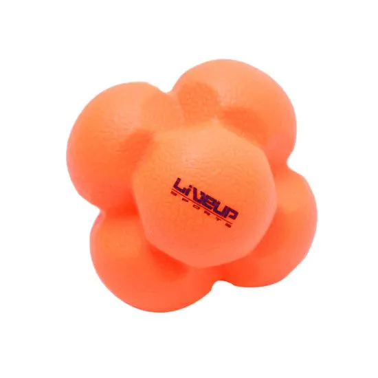 М'яч для тренування реакції LiveUp REACTION BALL помаранчевий