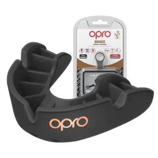 Капа OPRO Bronze Black