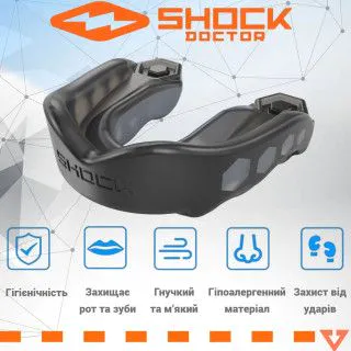 Капа Shock Doctor Gel Max Black