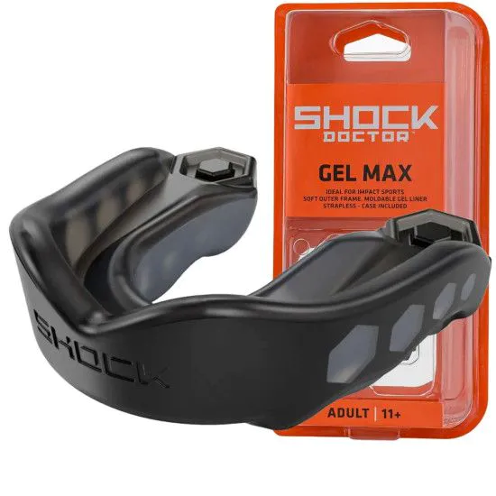 Капа Shock Doctor Gel Max Black