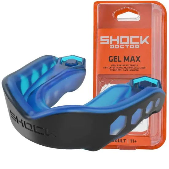 Капа Shock Doctor Gel Max Black/Blue