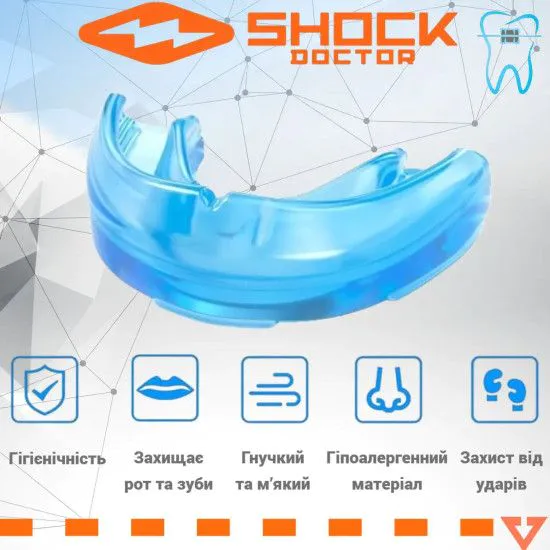Капа Shock Doctor Single Braces под брекеты