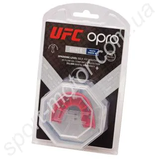 Дитяча капа UFC OPRO Junior Silver black