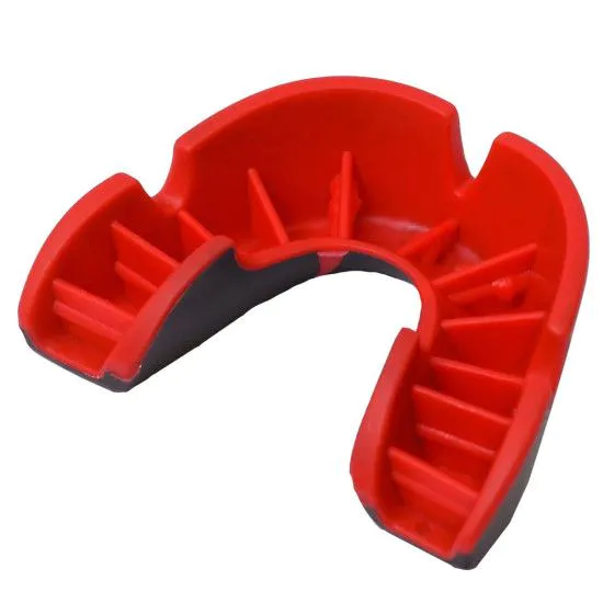 Капа OPRO Silver Black / Red