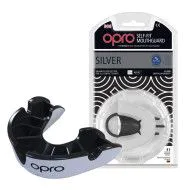 Капа OPRO Silver White / Black