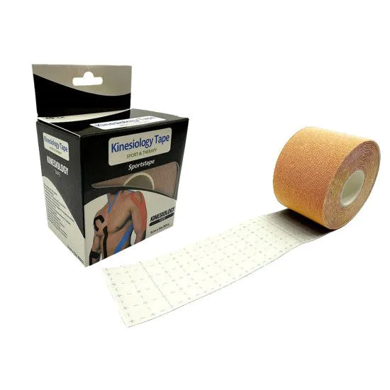 Кінезіо тейп Sport (Kinesio tape) еластичний пластир 5 см х 5 м